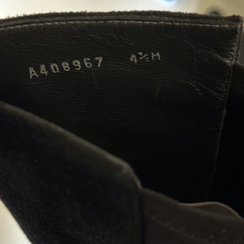 SOLD—Stuart Weitzman 5050 Over-knee Wedge Boots - Picture 3 of 10